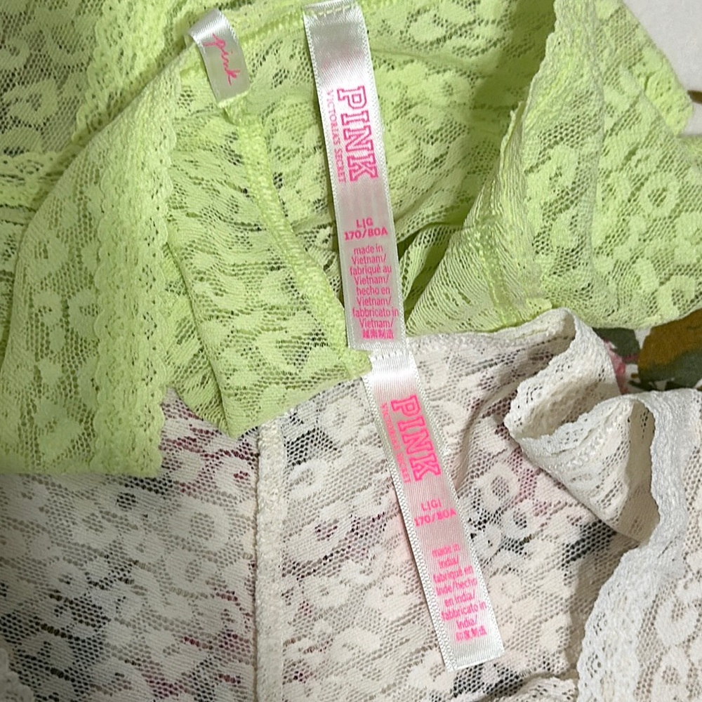 Victoria's Secret/PINK Lace Cheekster Panties Set—5– - Picture 7 of 14